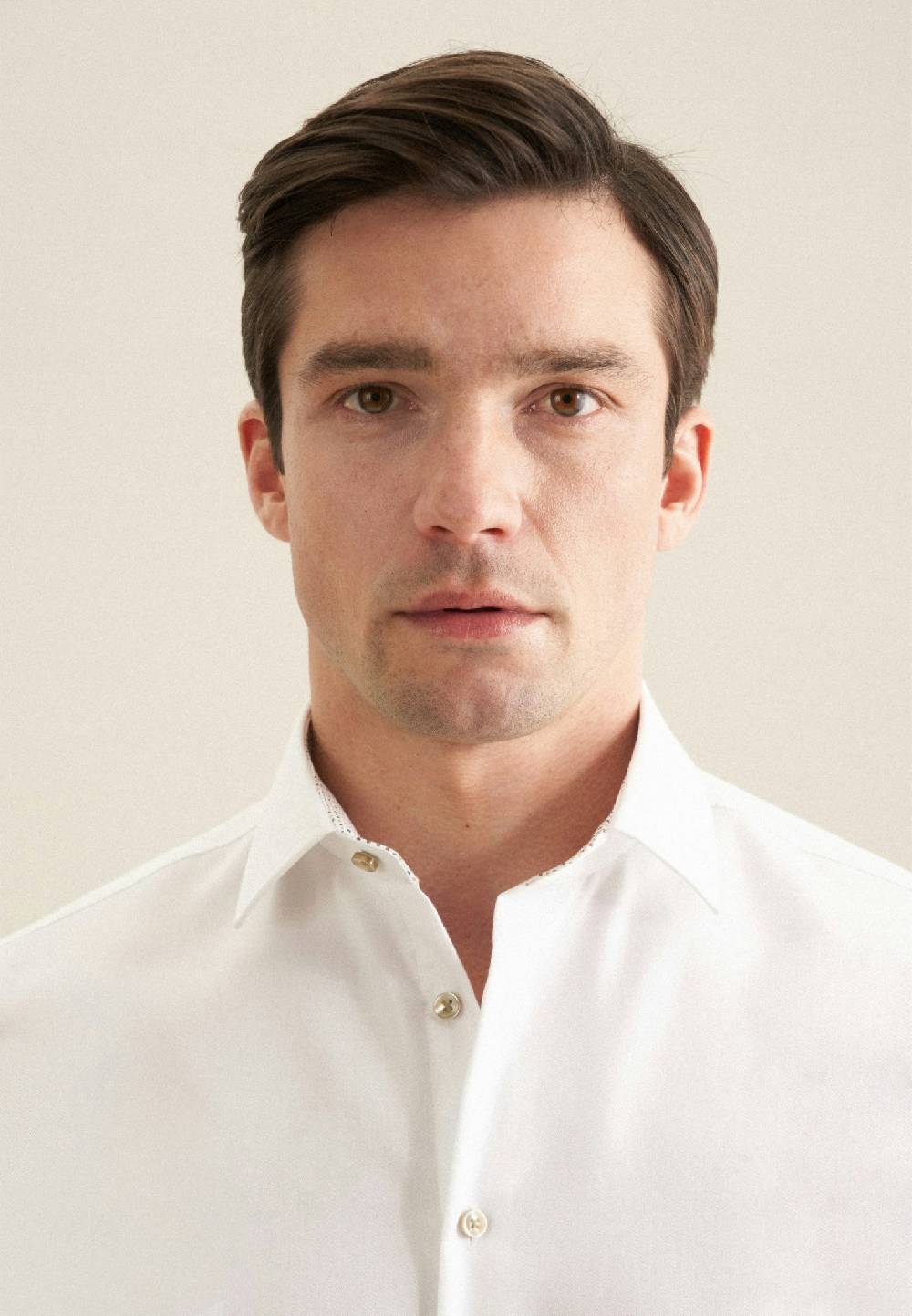 Seidensticker Bügelfreies Twill Business Hemd In Shaped Mit Kentkragen