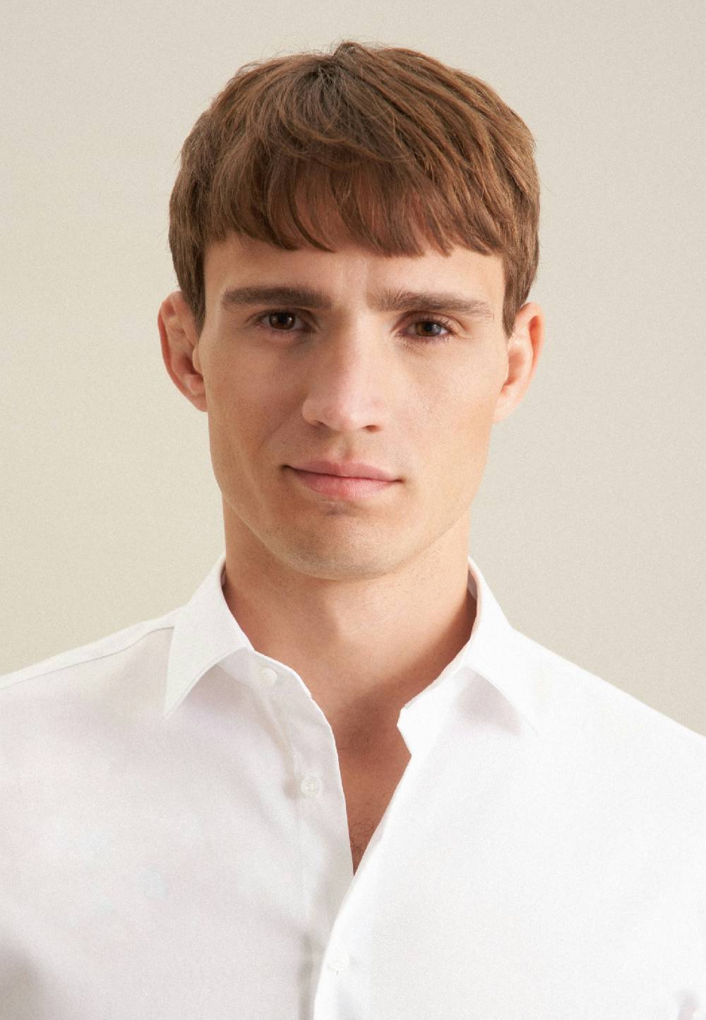 Seidensticker Bügelfreies Twill Business Hemd In Slim Mit Kentkragen