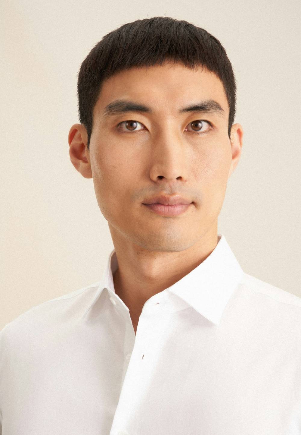 Seidensticker Bügelleichtes Satin Business Hemd In Slim Mit Kentkragen