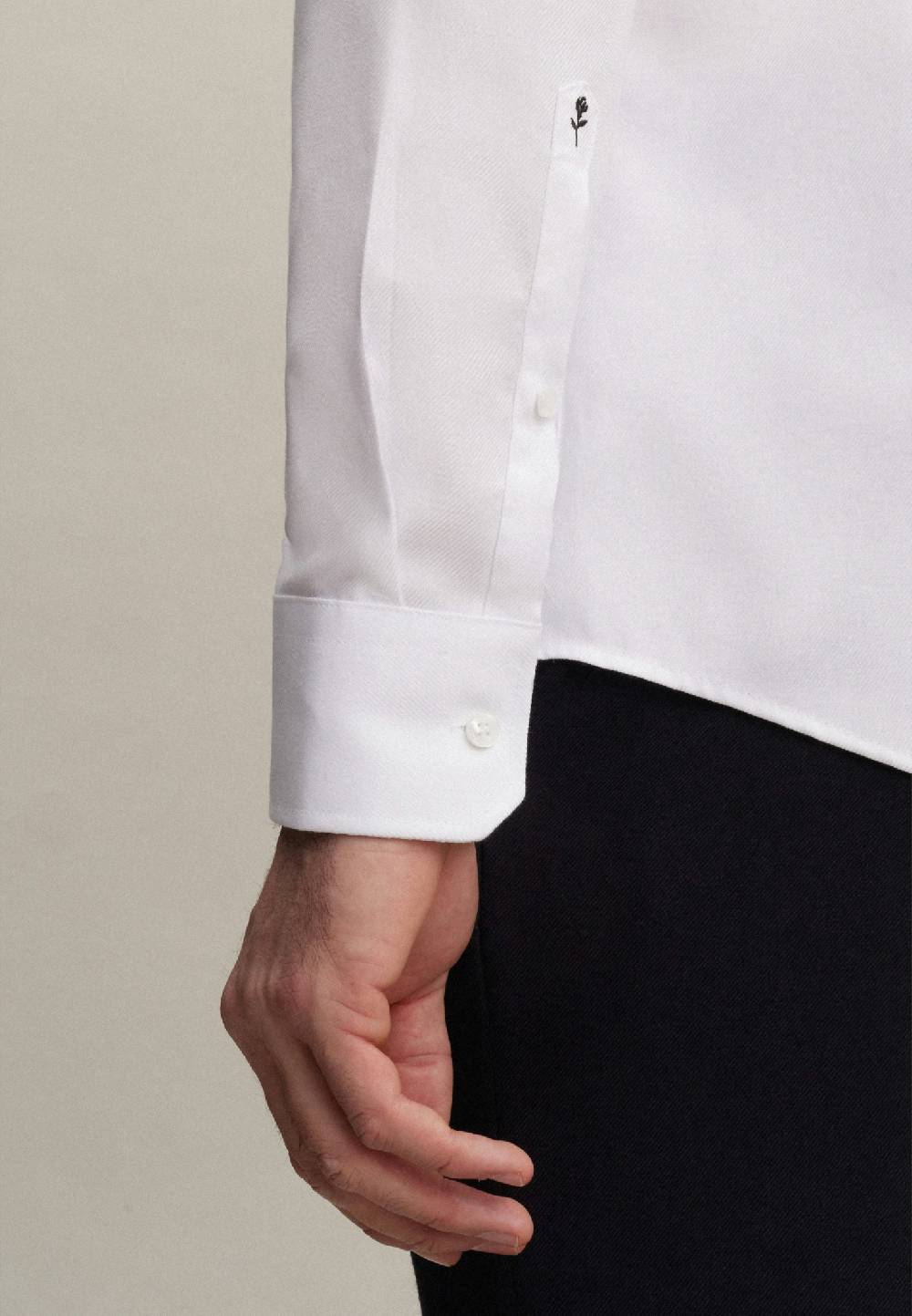 Seidensticker Bügelleichtes Twill Business Hemd In X-Slim Mit Kentkragen