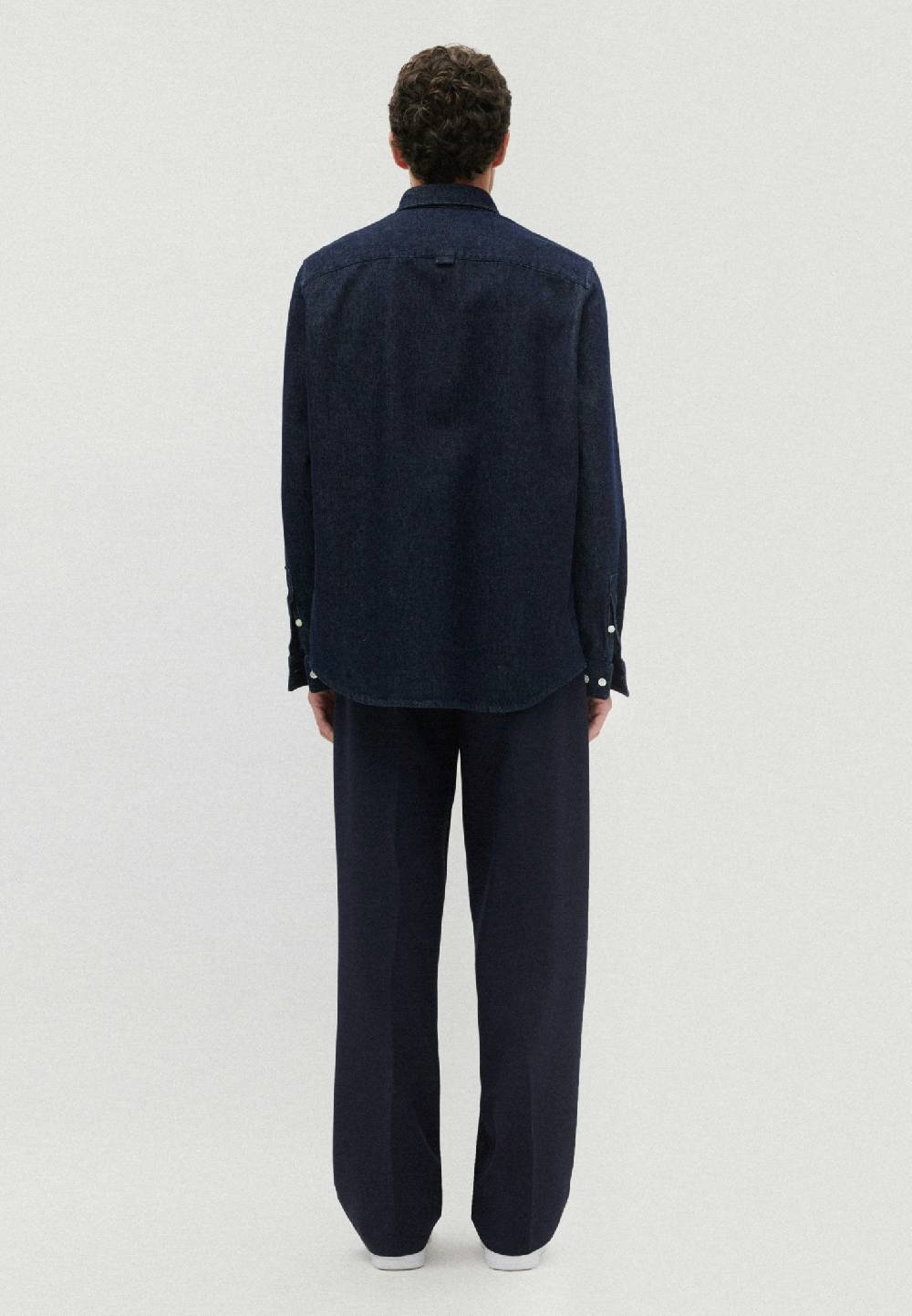 Seidensticker Denim Casual Hemd In Regular Mit Button-Down-Kragen