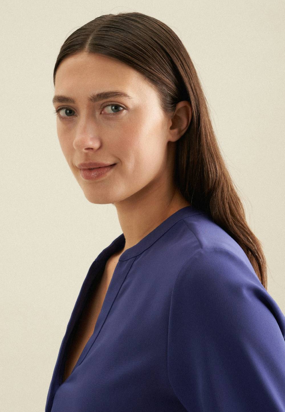 Seidensticker 3/4-Arm Krepp Tunika