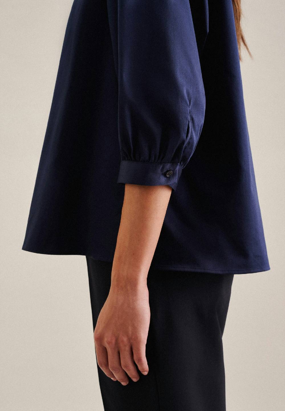 Seidensticker 3/4-Arm Satin Tunika