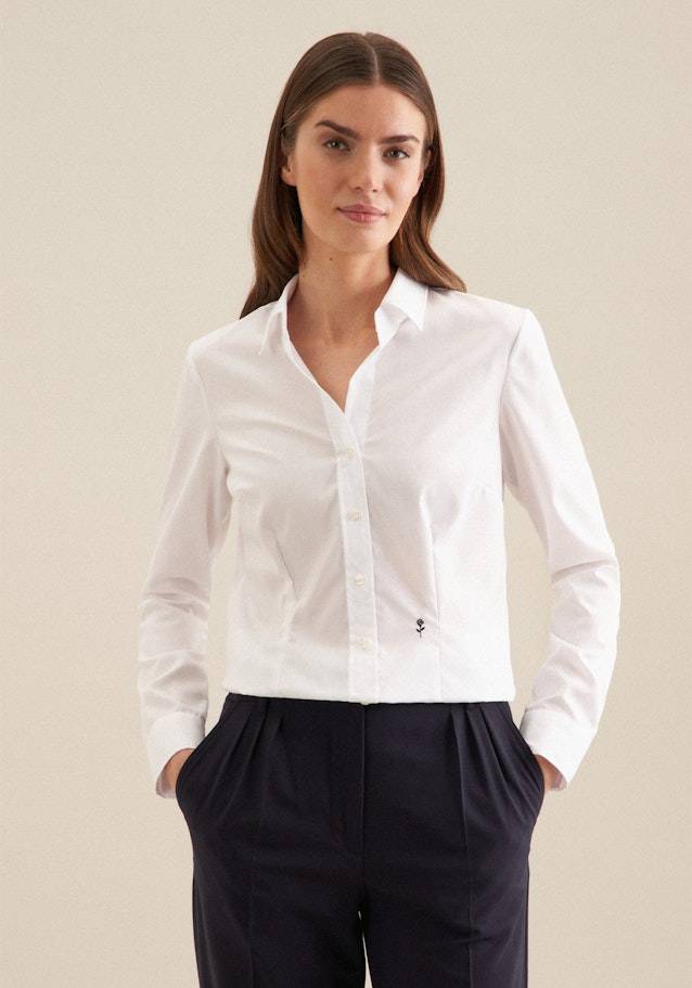 Seidensticker Bügelfreie Fil a fil Hemdbluse