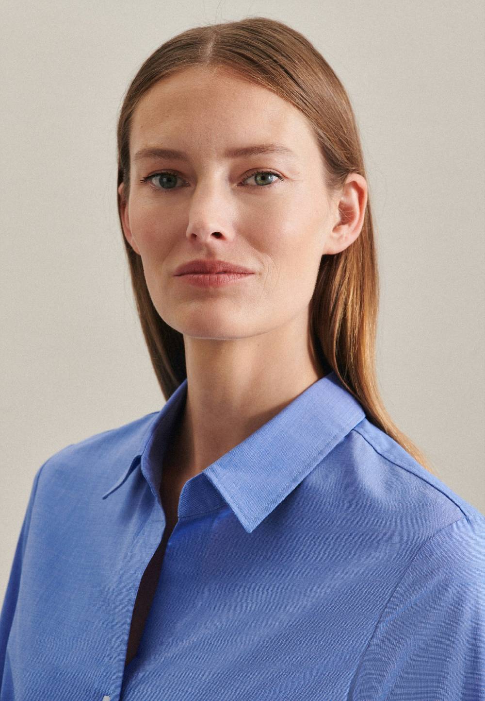 Seidensticker Bügelfreie Fil A Fil Hemdbluse