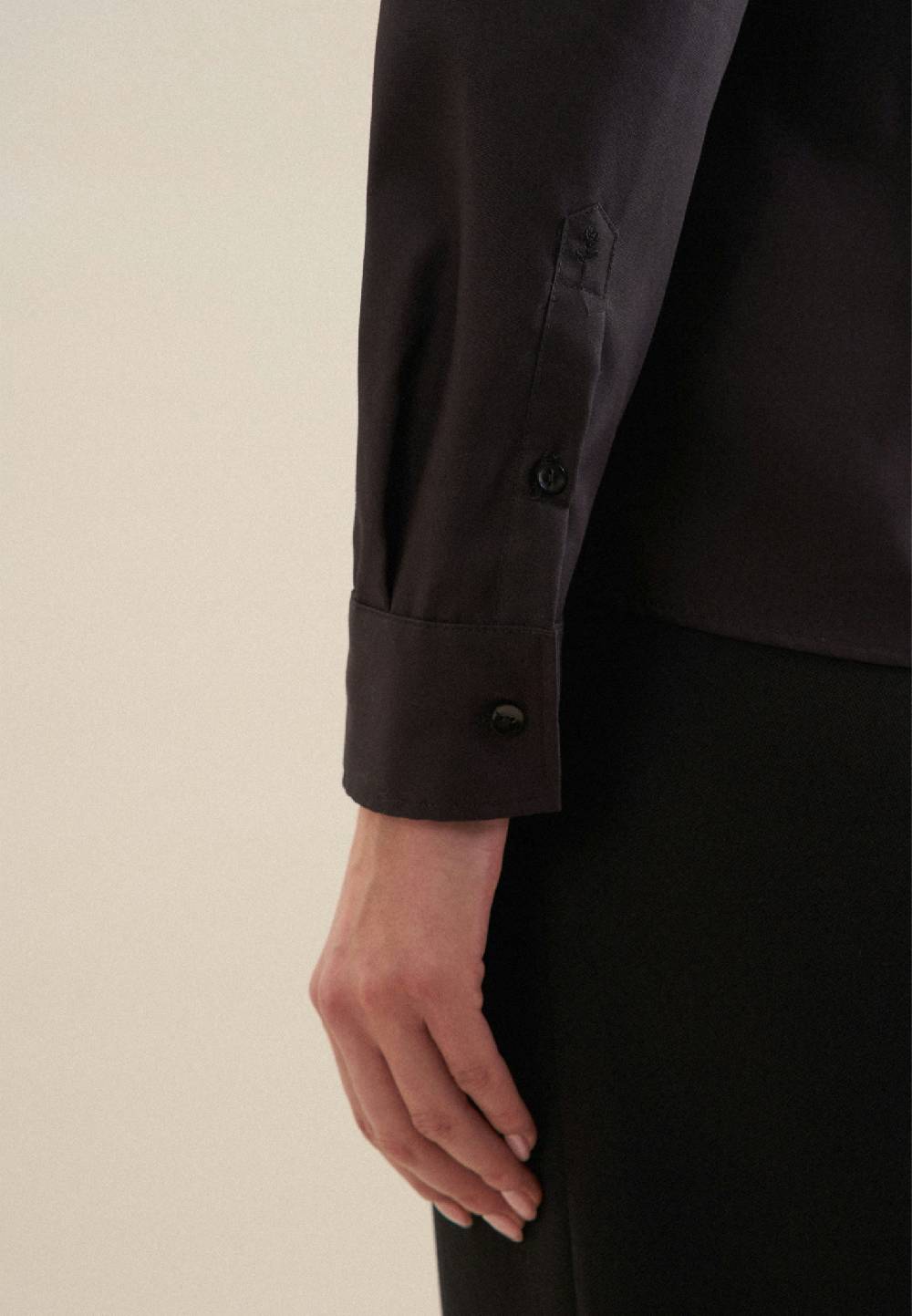 Seidensticker Bügelfreie Fil A Fil Hemdbluse