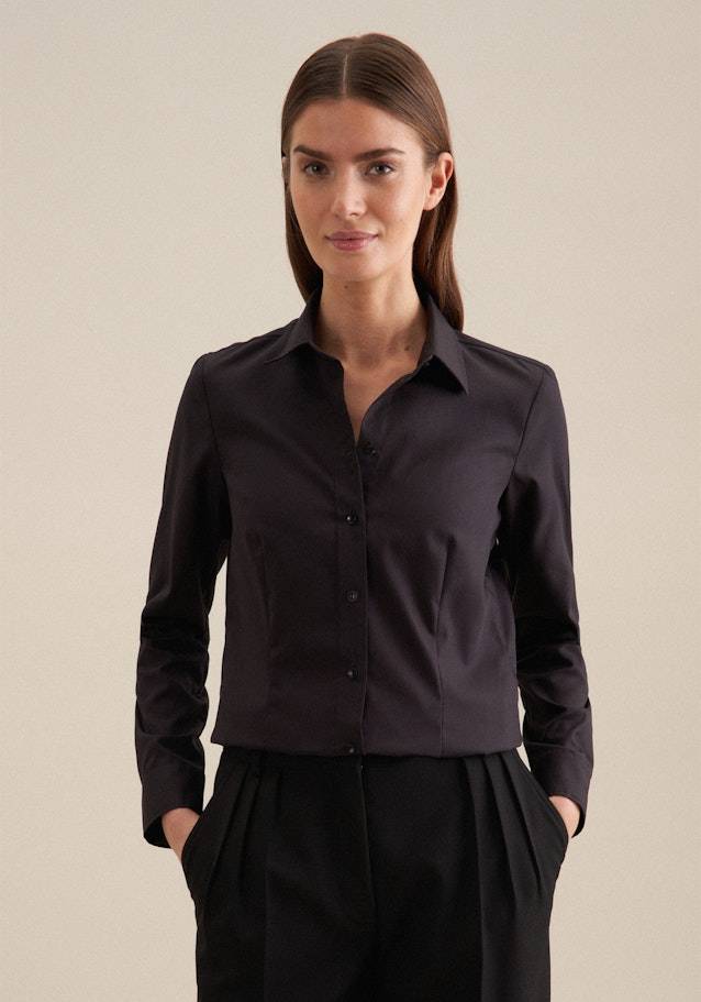 Seidensticker Bügelfreie Fil a fil Hemdbluse