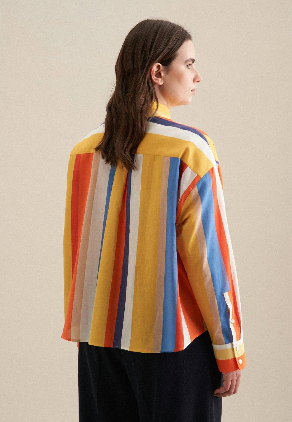 Seidensticker Curvy Kragen Hemdbluse Oversized