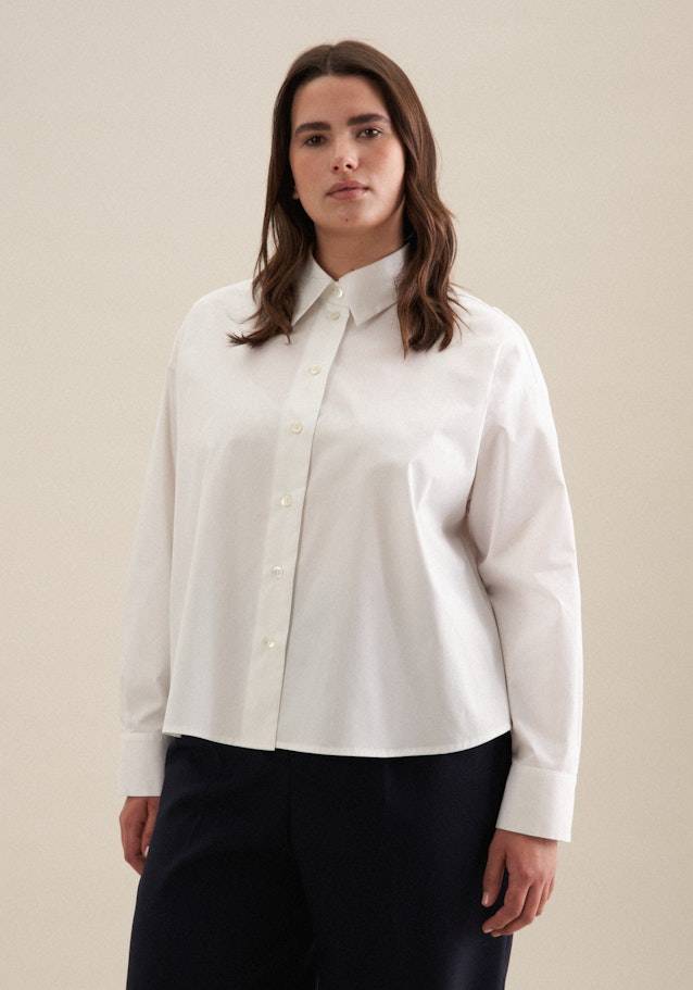 Seidensticker Curvy Kragen Hemdbluse Oversized