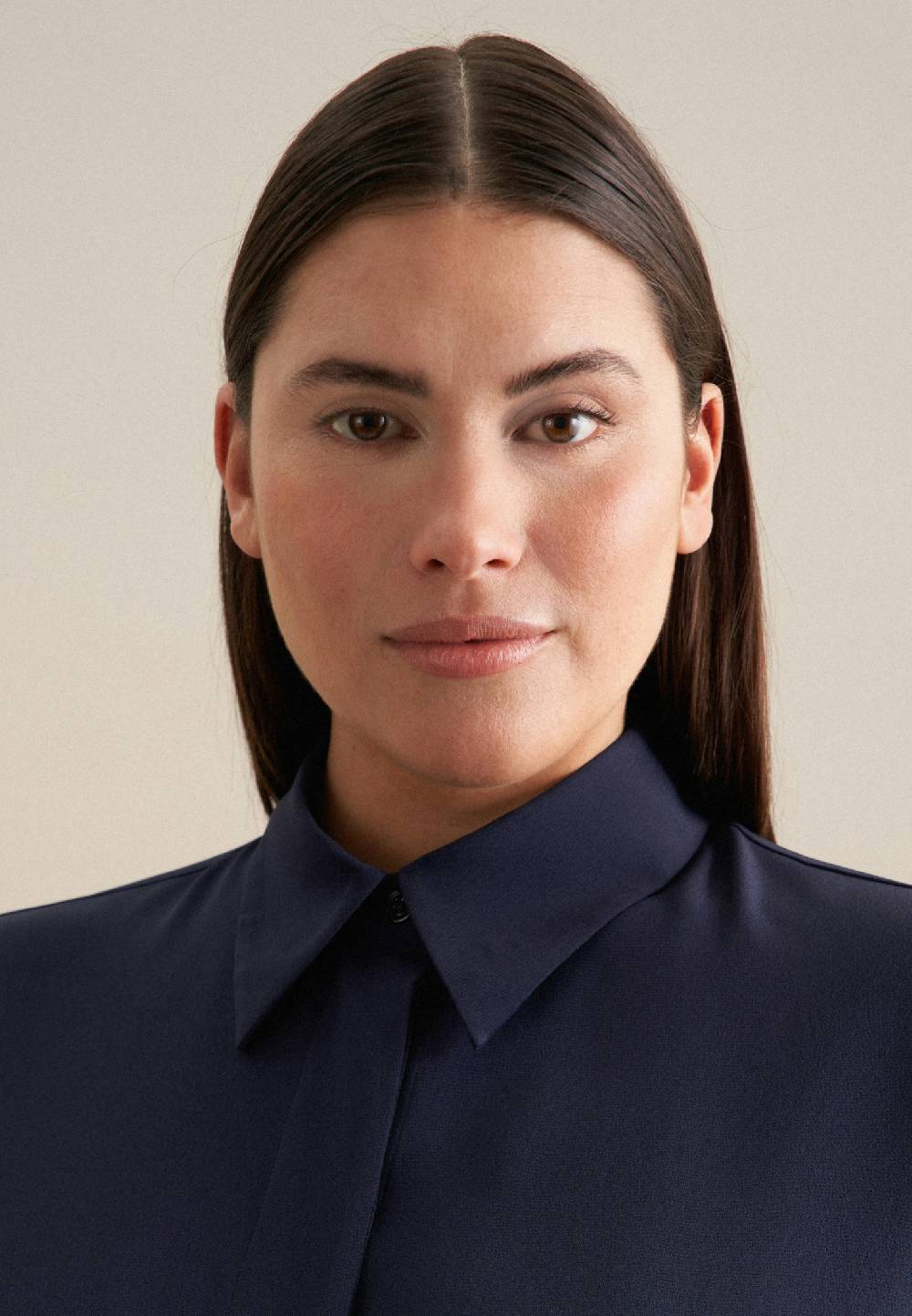 Seidensticker Curvy Kragen Hemdbluse Regular