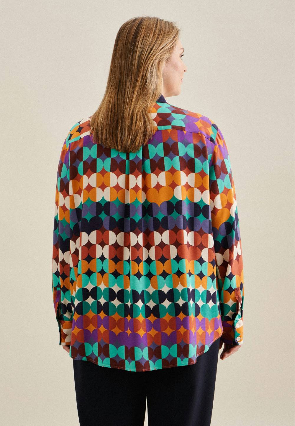 Seidensticker Curvy Kragen Hemdbluse Regular