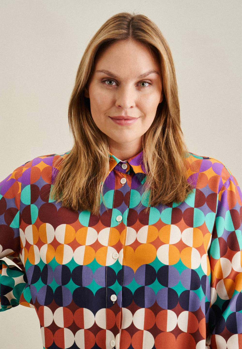 Seidensticker Curvy Kragen Hemdbluse Regular