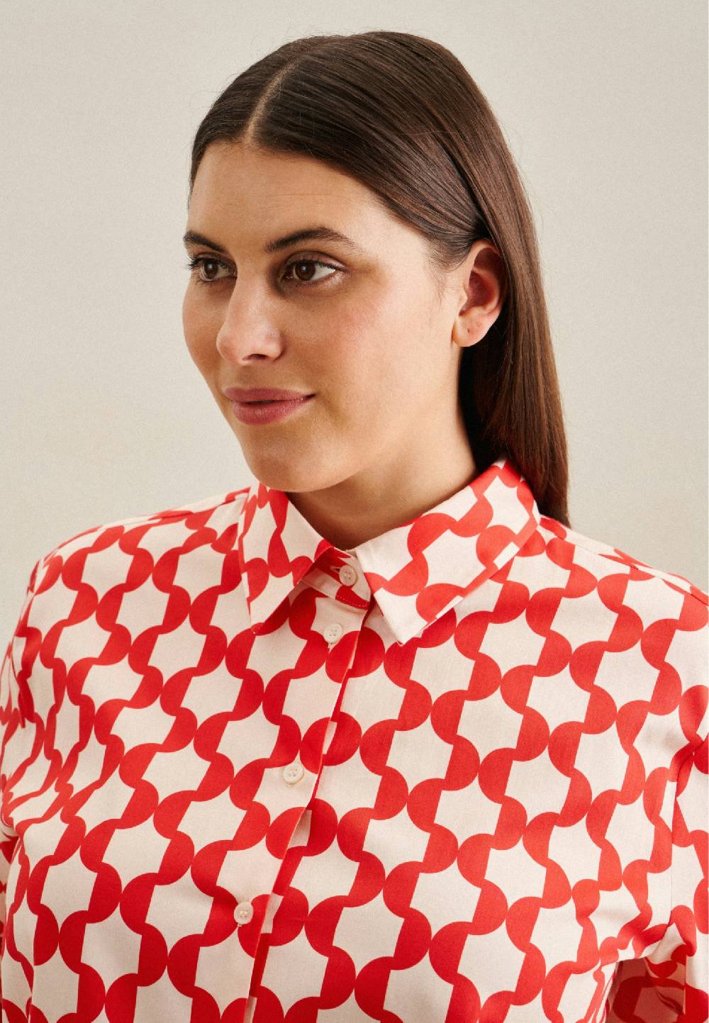 Seidensticker Curvy Kragen Hemdbluse Regular