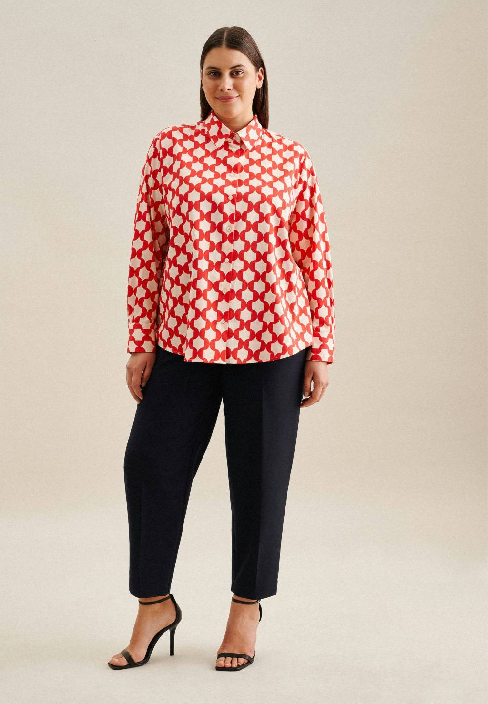 Seidensticker Curvy Kragen Hemdbluse Regular