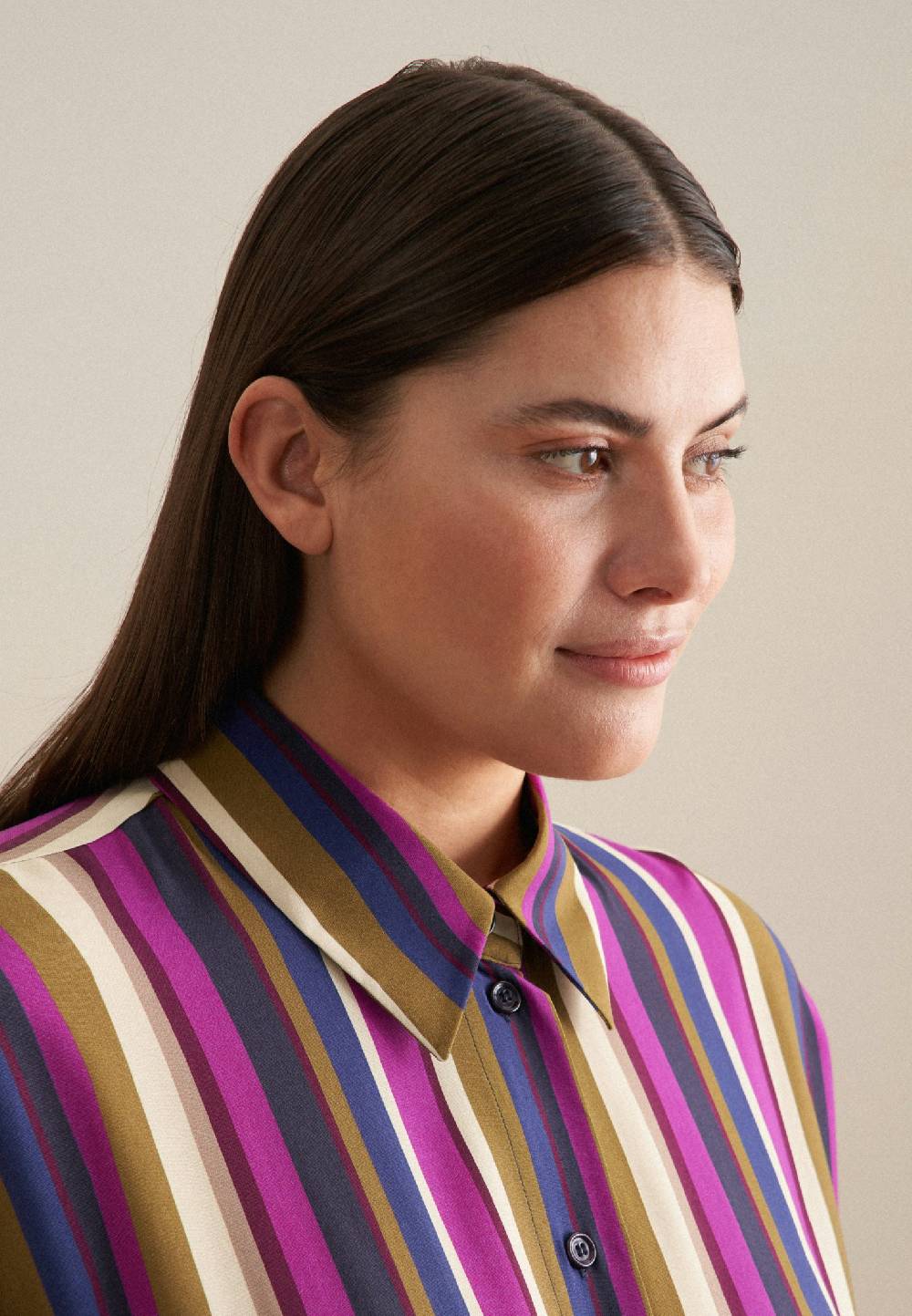 Seidensticker Curvy Kragen Kleid Oversized