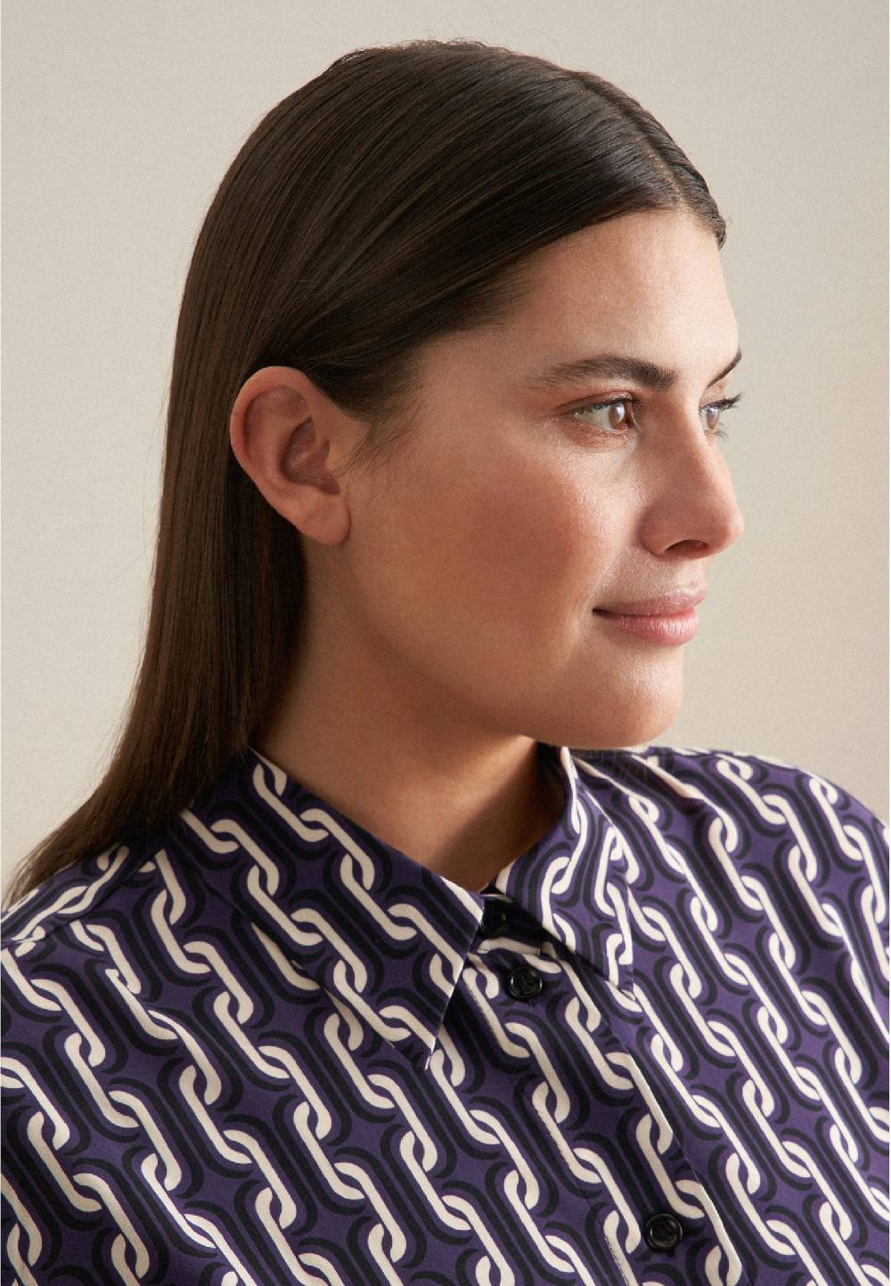 Seidensticker Curvy Kragen Kleid Regular