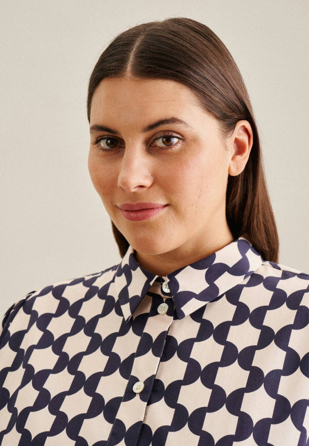 Seidensticker Curvy Kragen Kleid Regular