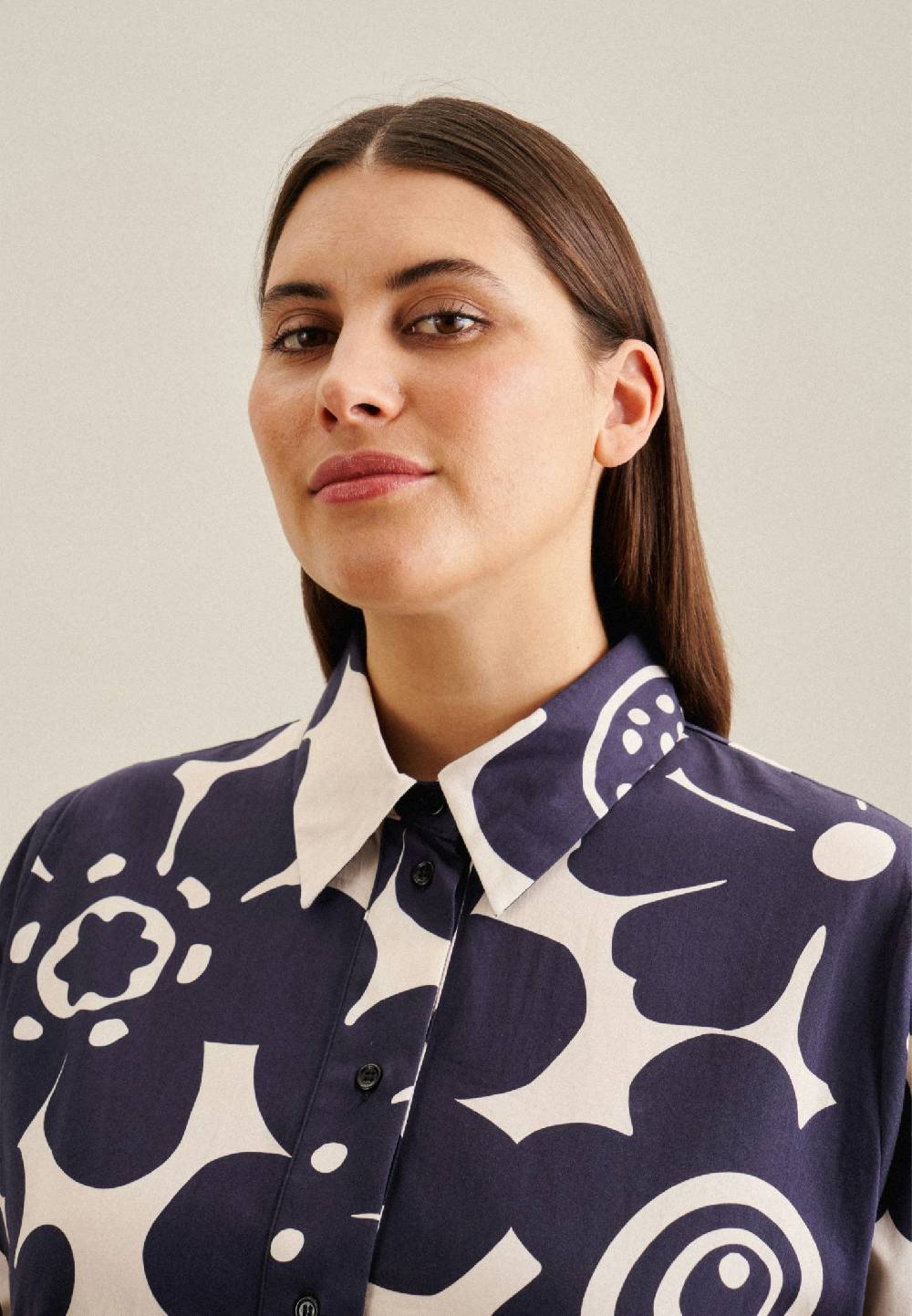 Seidensticker Curvy Kragen Kleid Regular