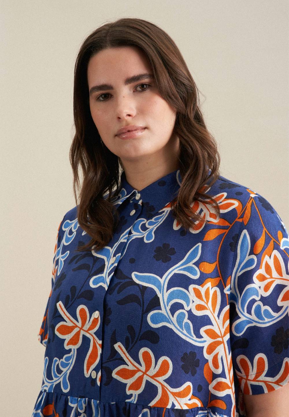 Seidensticker Curvy Kragen Kleid Regular