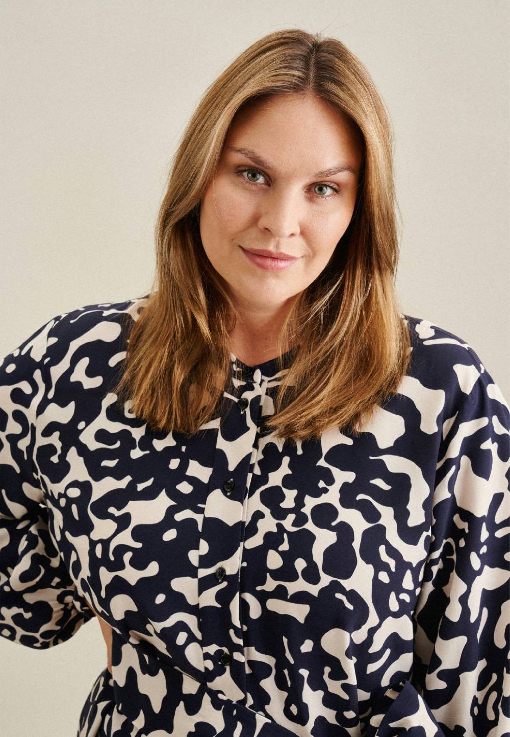 Seidensticker Curvy Kragen Kleid Regular