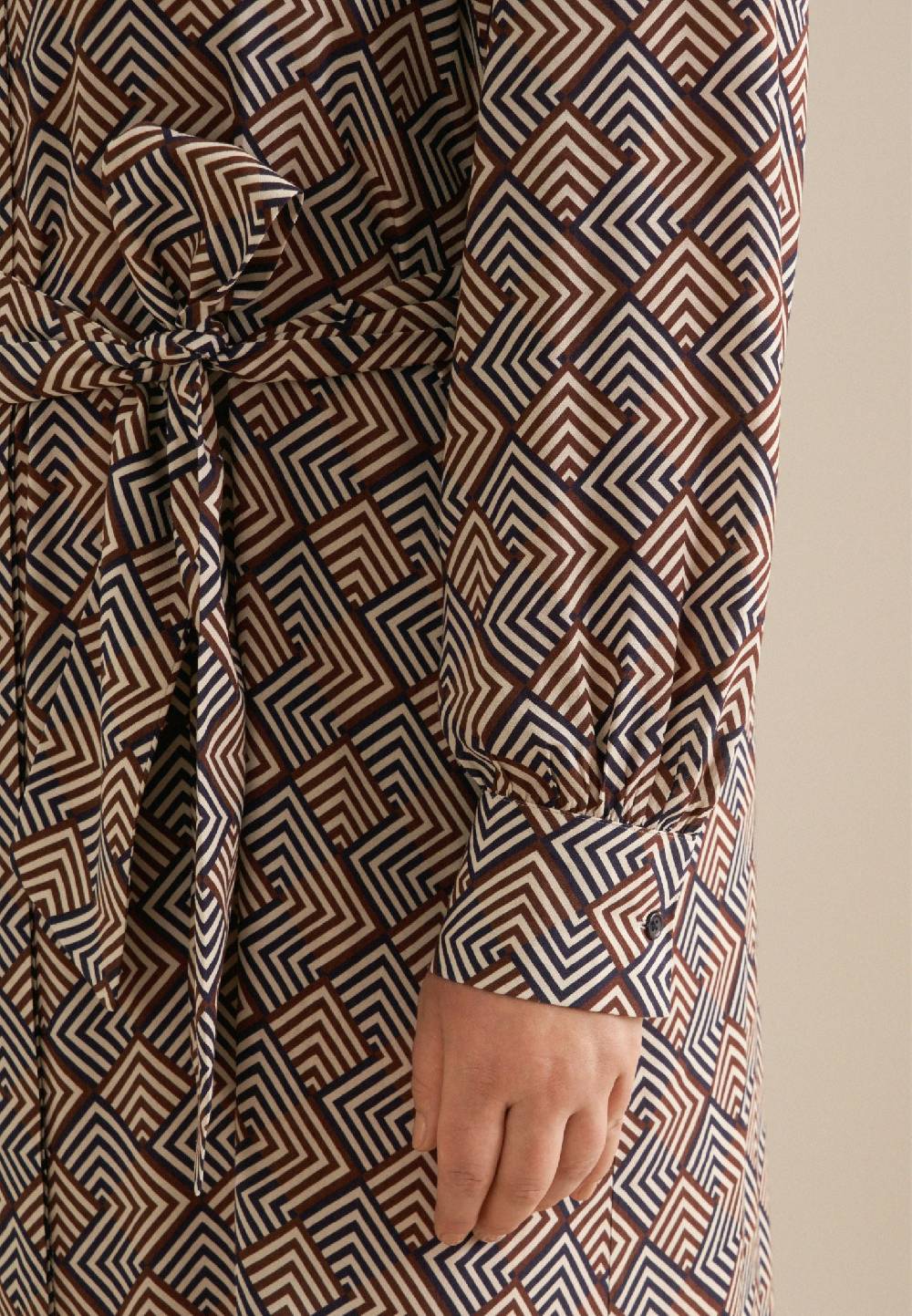 Seidensticker Curvy Kragen Kleid Regular