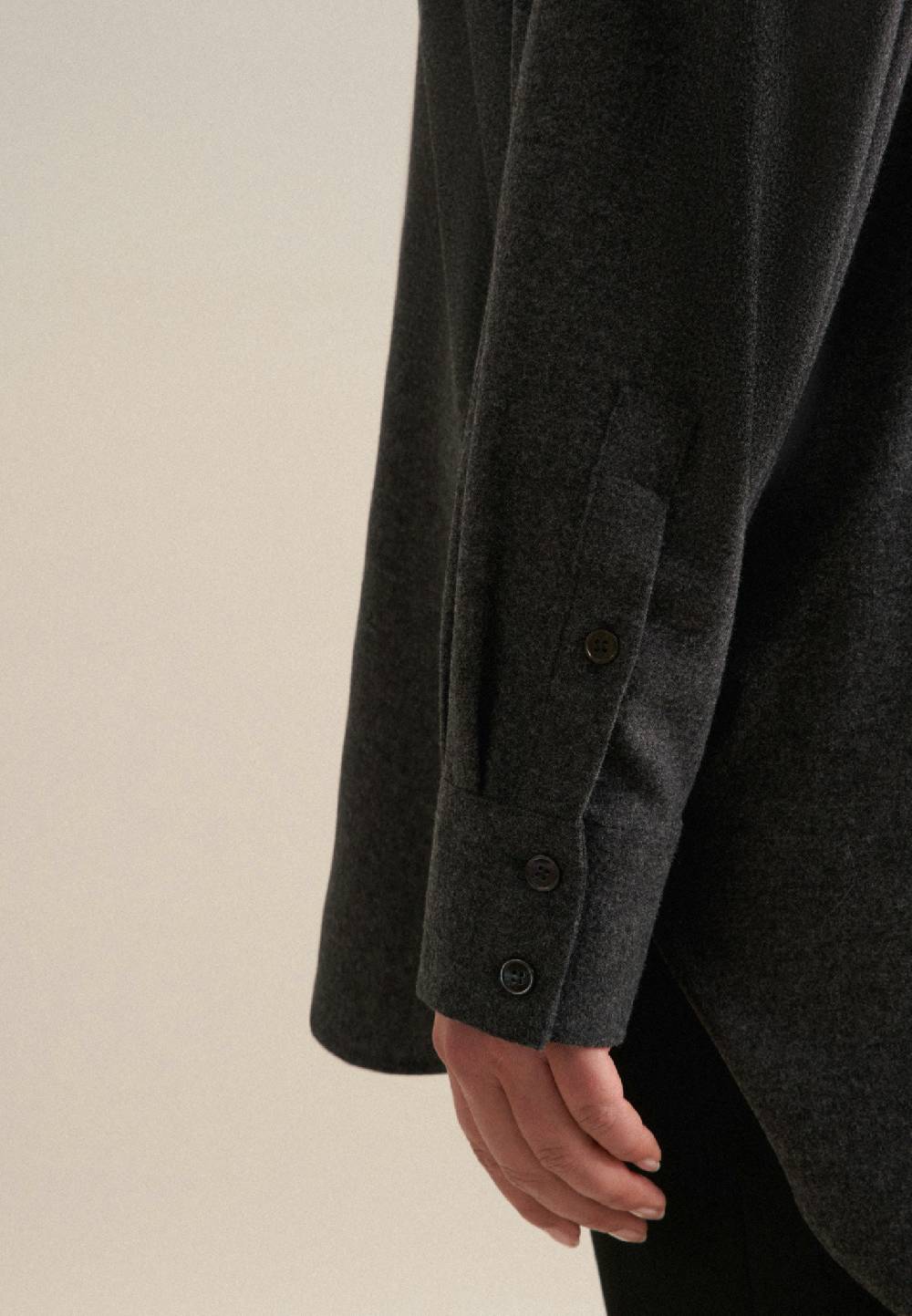 Seidensticker Curvy Kragen Longbluse Oversized