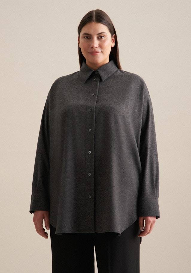 Seidensticker Curvy Kragen Longbluse Oversized