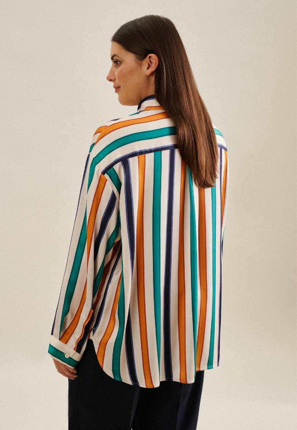 Seidensticker Curvy Kragen Longbluse Oversized