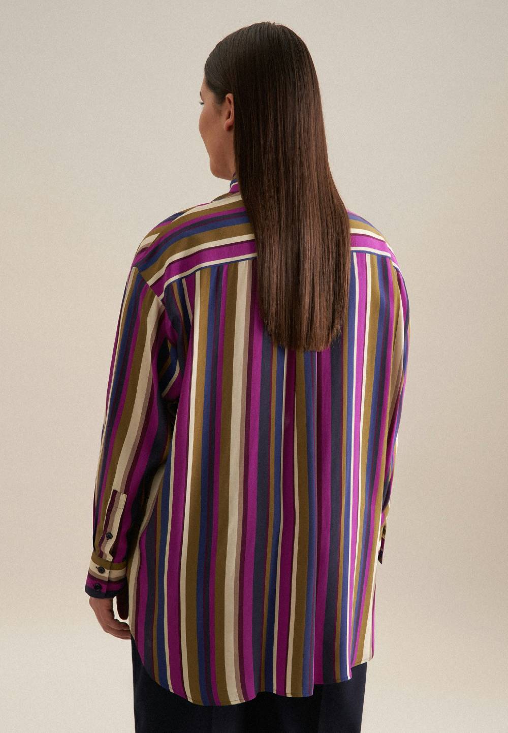 Seidensticker Curvy Kragen Longbluse Oversized