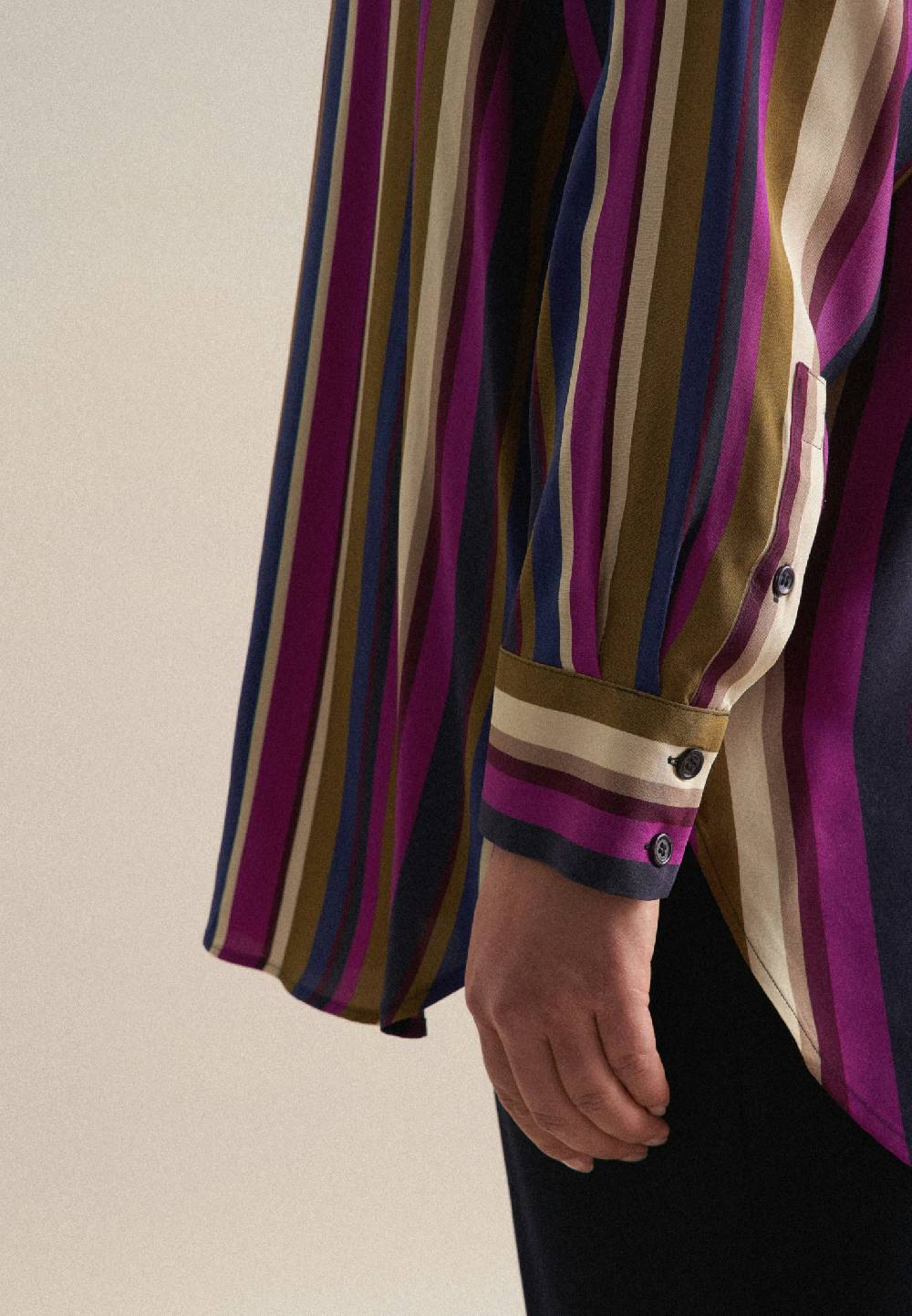 Seidensticker Curvy Kragen Longbluse Oversized