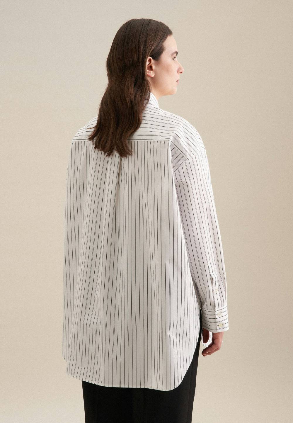 Seidensticker Curvy Kragen Longbluse Oversized