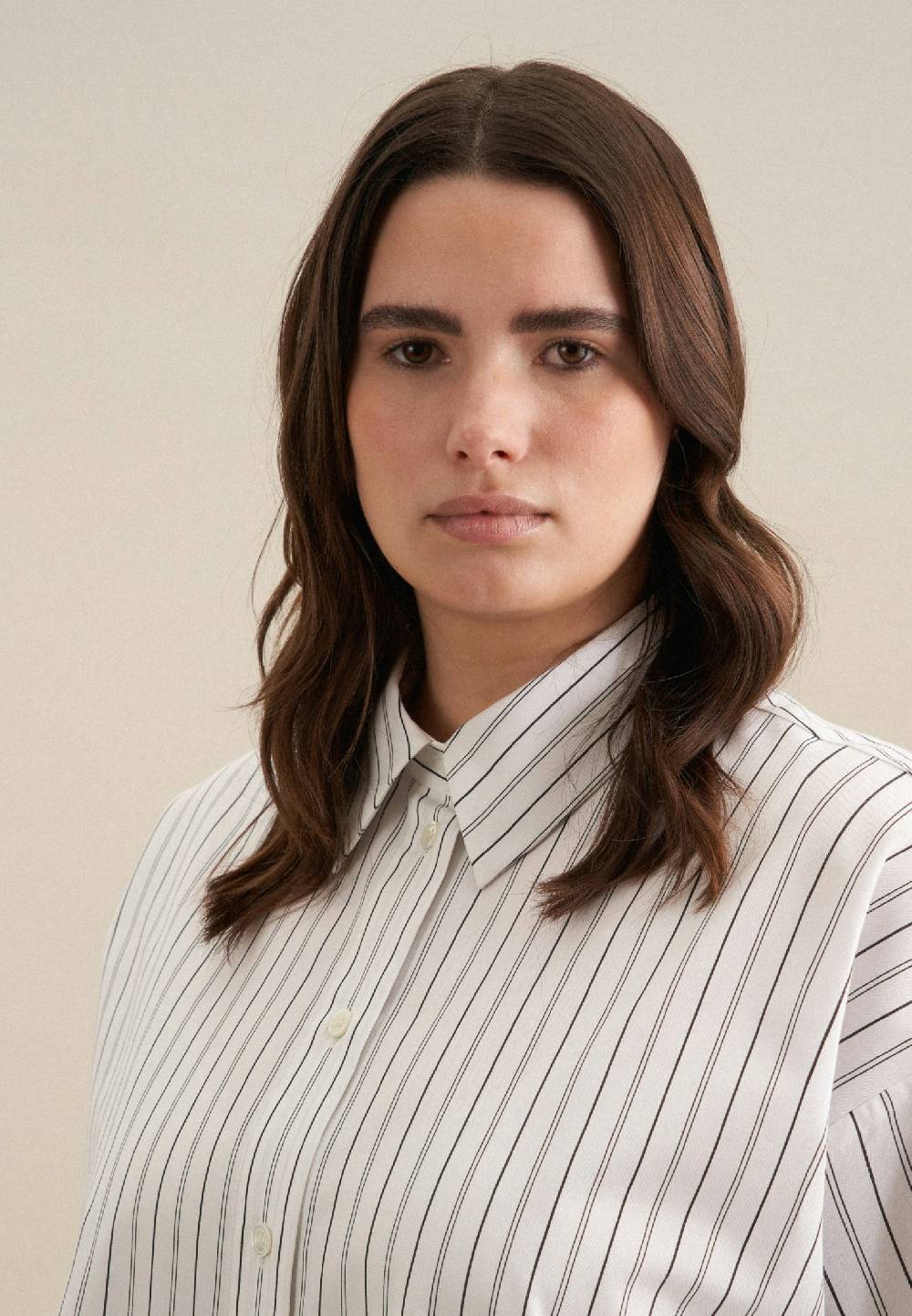 Seidensticker Curvy Kragen Longbluse Oversized