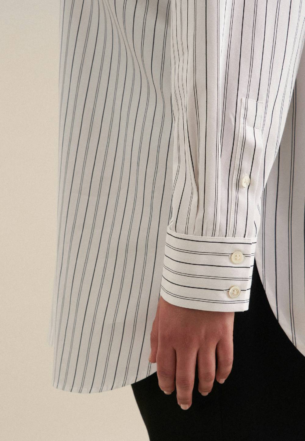 Seidensticker Curvy Kragen Longbluse Oversized