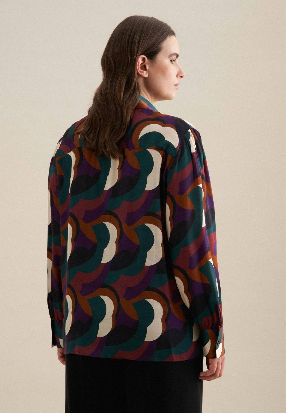 Seidensticker Curvy Kragen Shirtbluse Regular