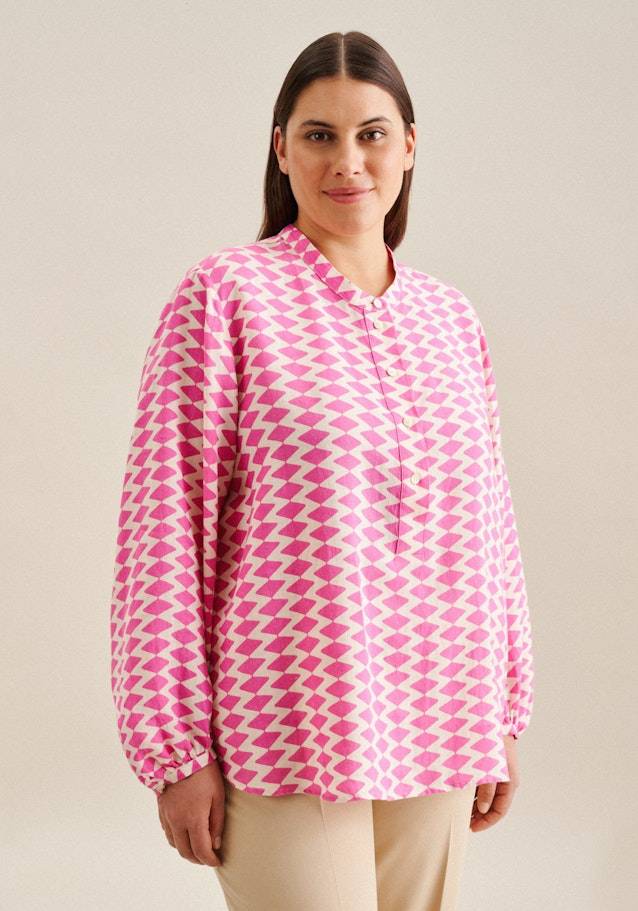Seidensticker Curvy Kragen Stehkragenbluse Regular