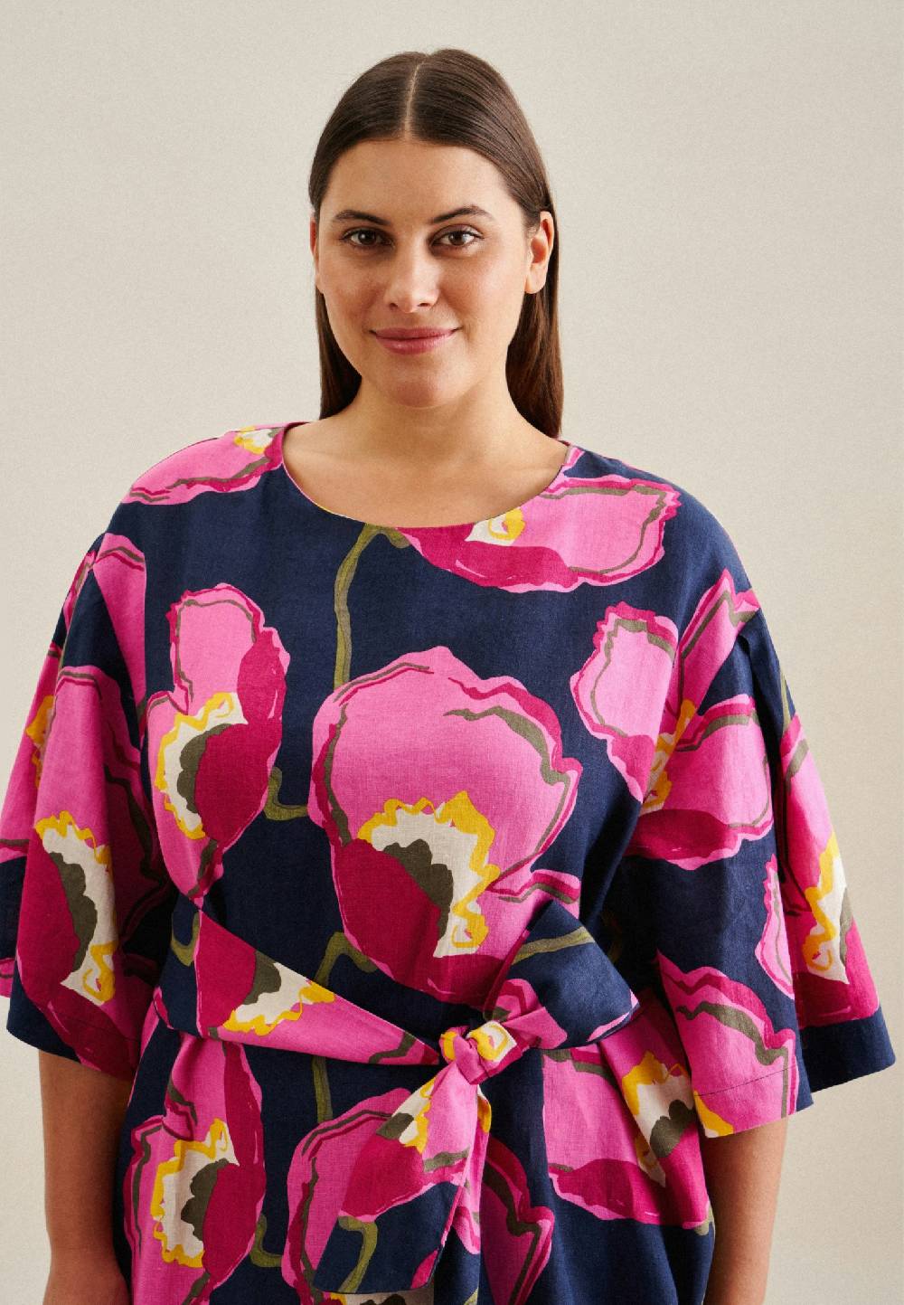 Seidensticker Curvy Rundhals Kleid Regular