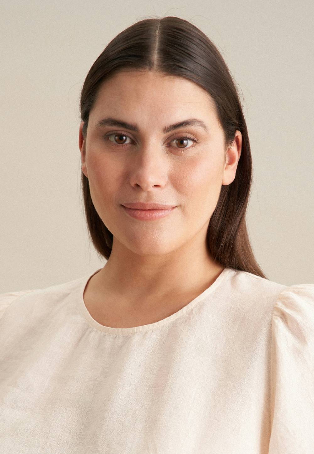 Seidensticker Curvy Rundhals Shirtbluse Regular