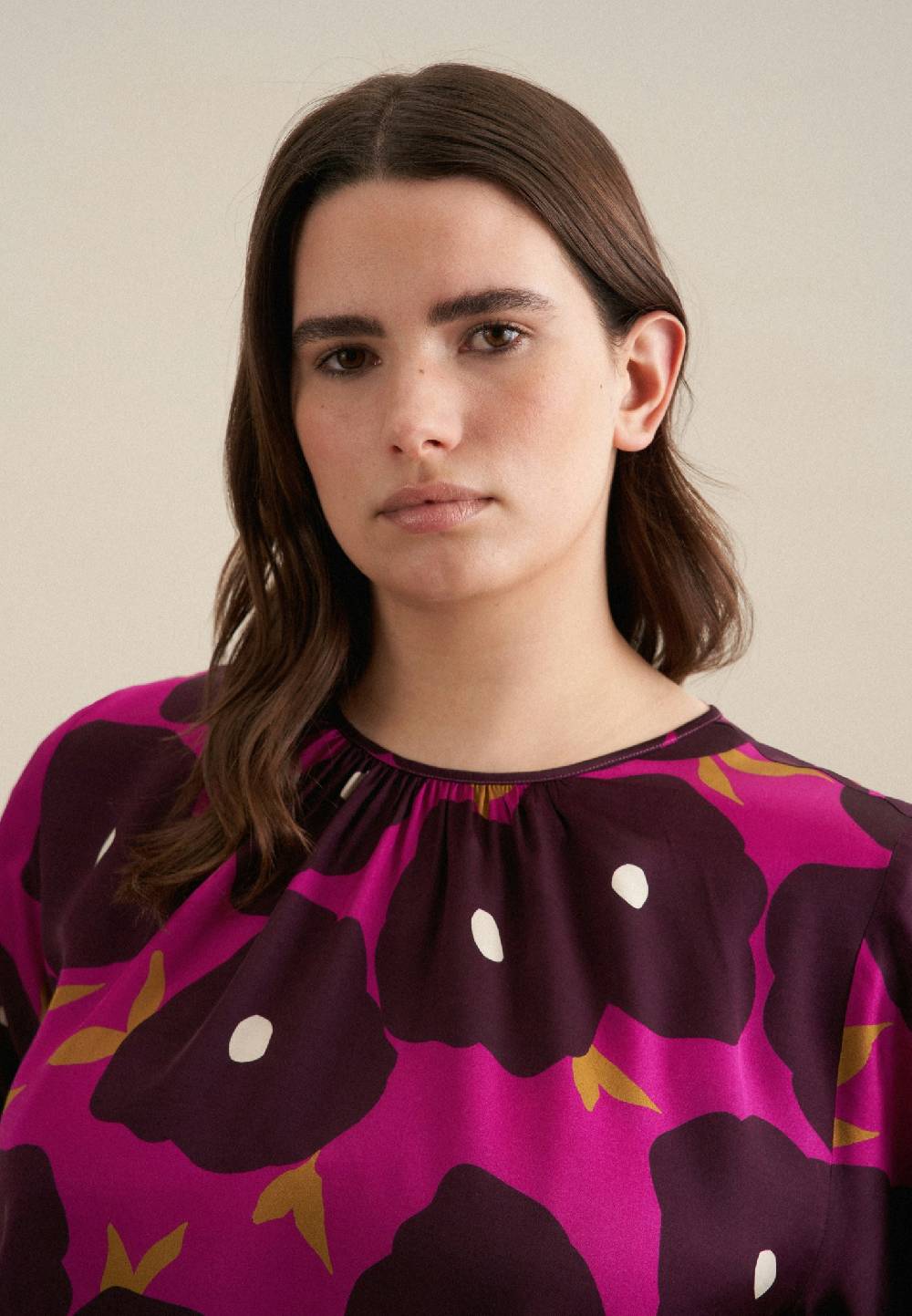 Seidensticker Curvy Rundhals Shirtbluse Regular