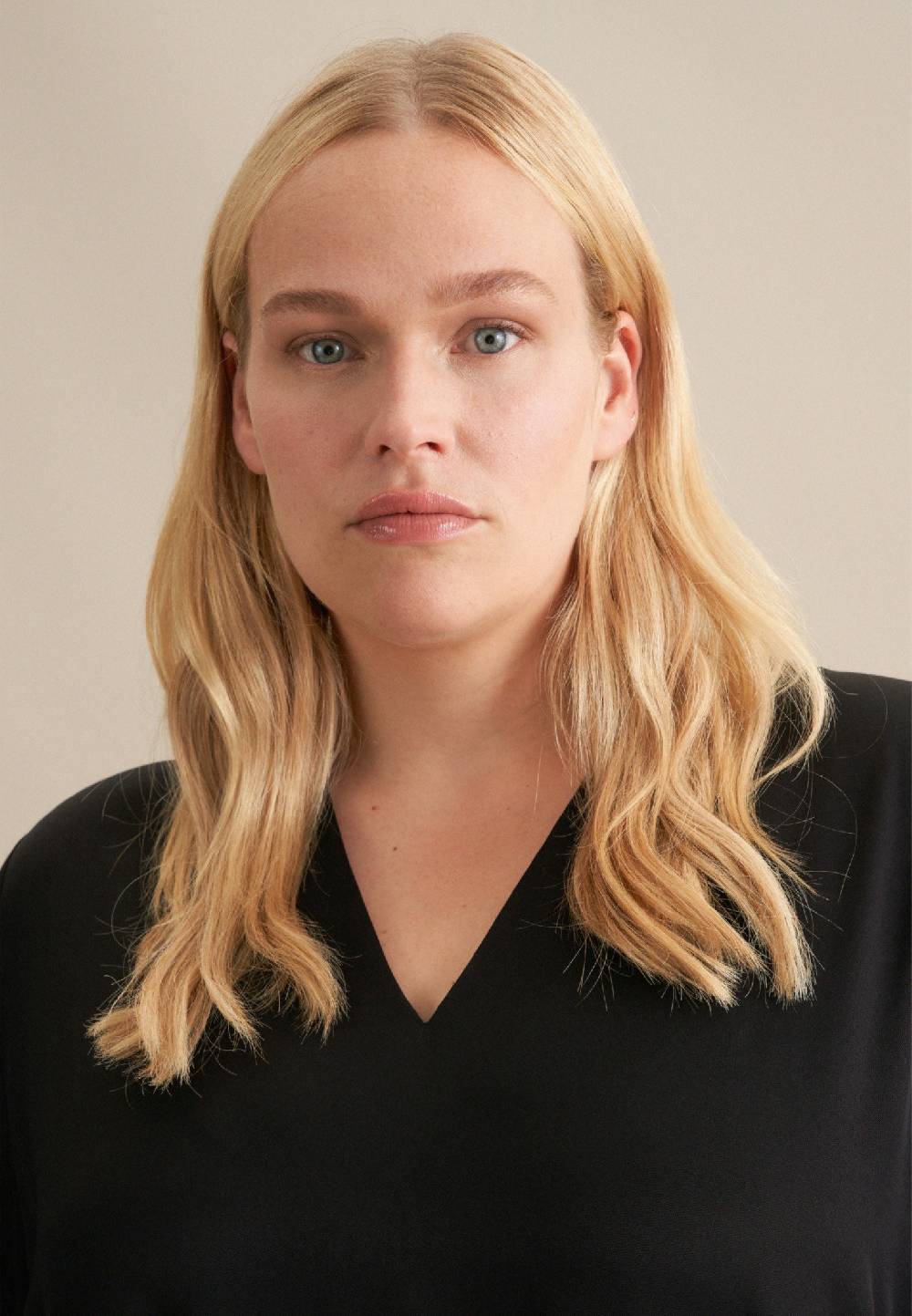 Seidensticker Curvy V-Neck Kleid Regular