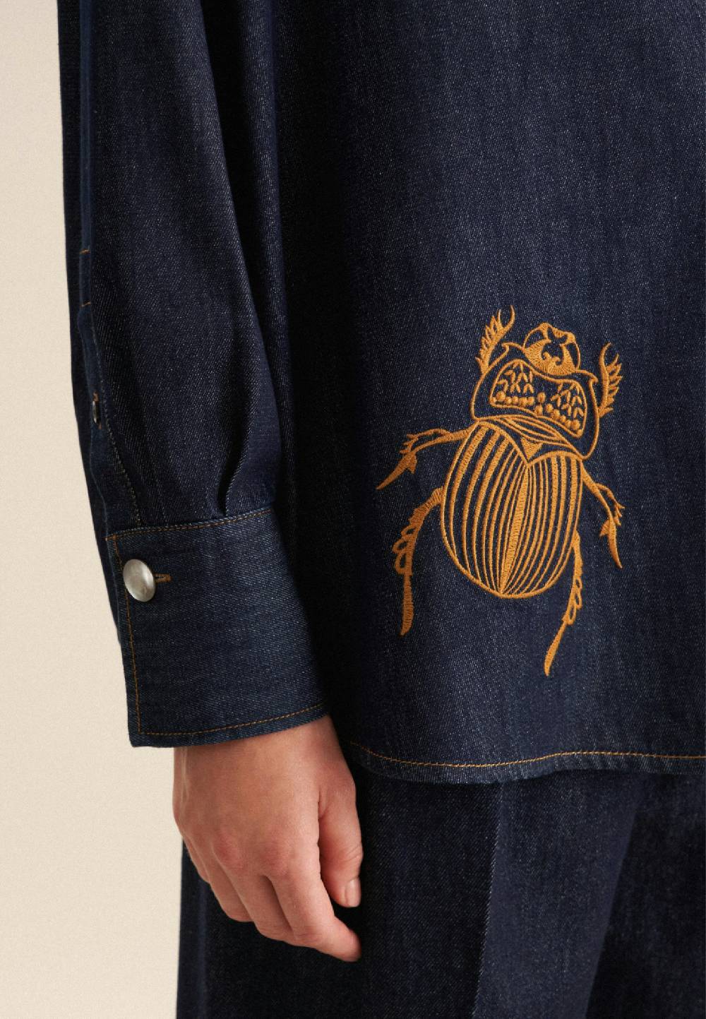 Seidensticker Denim Hemdbluse