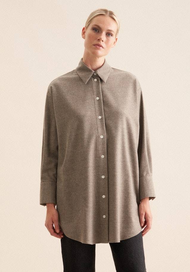 Seidensticker Flanell Longbluse