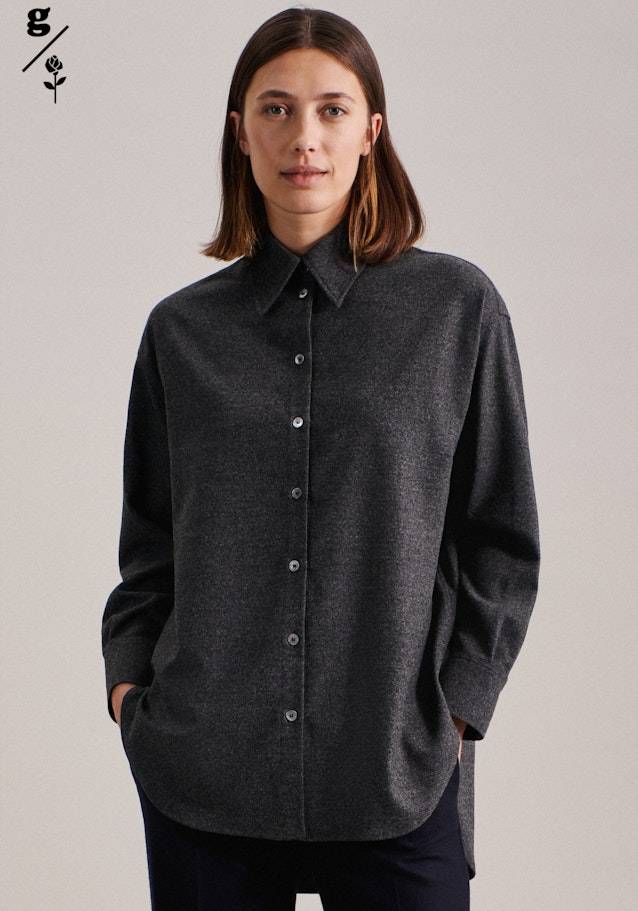 Seidensticker Flanell Longbluse