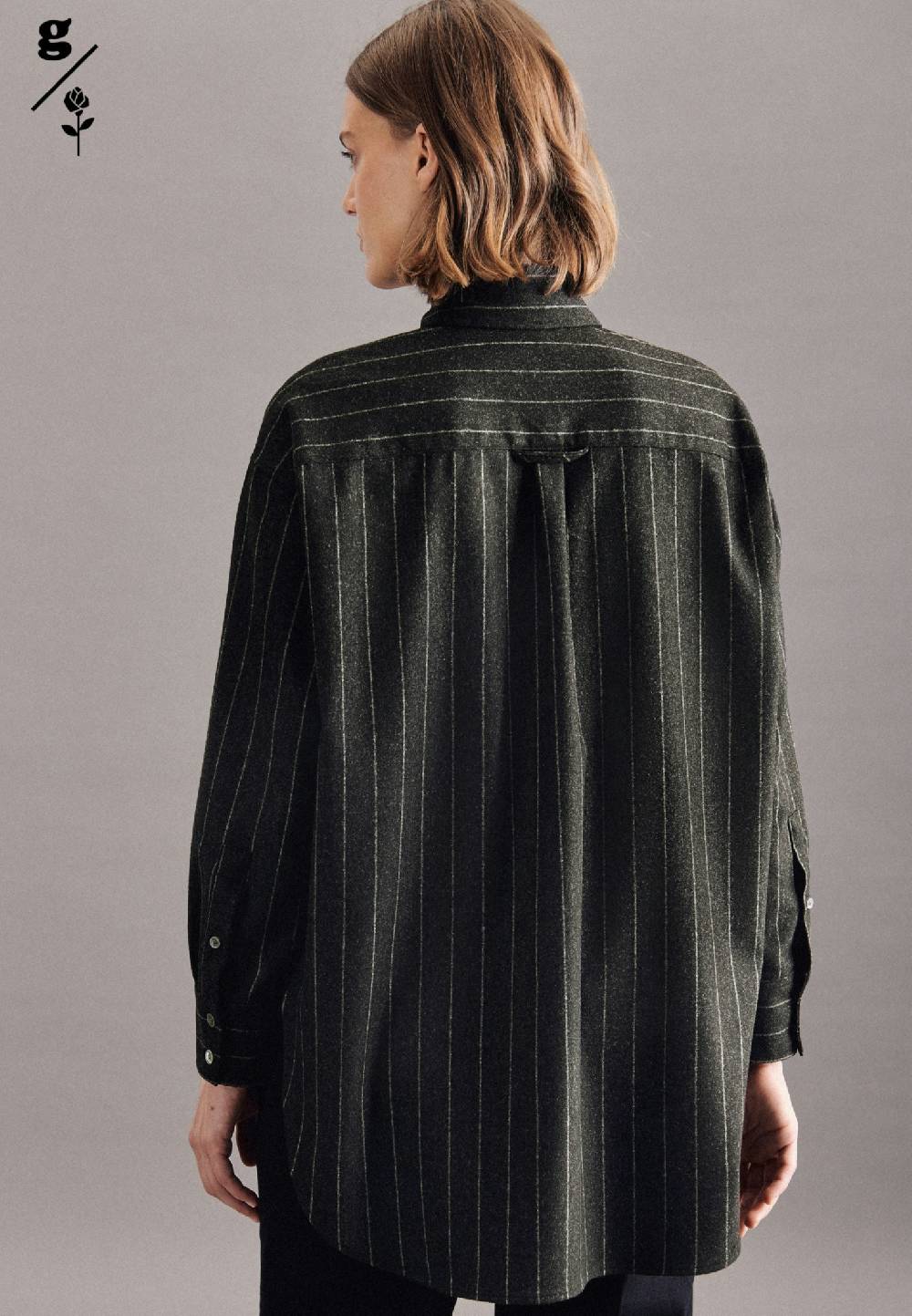 Seidensticker Flanell Longbluse