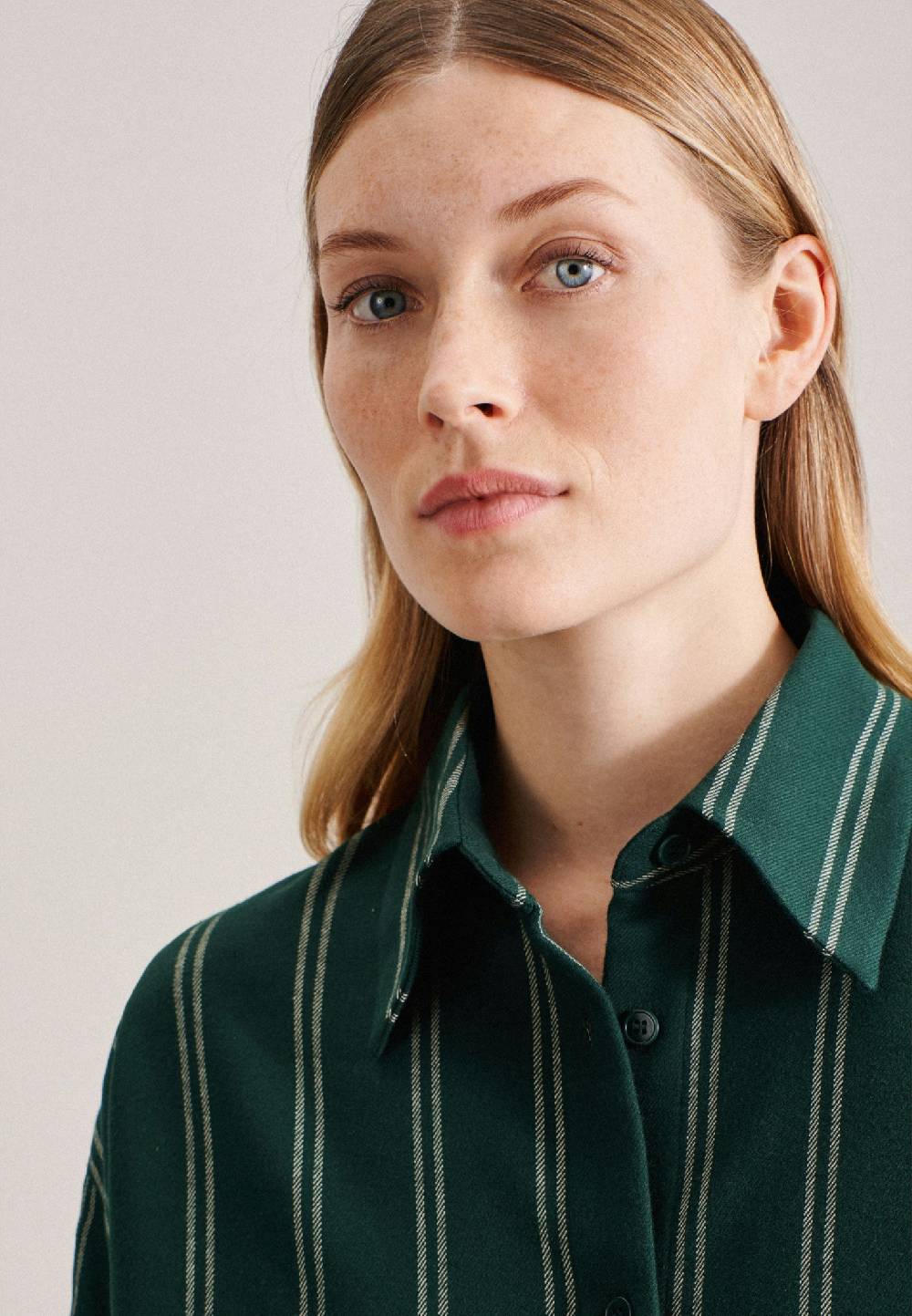 Seidensticker Flanell Longbluse