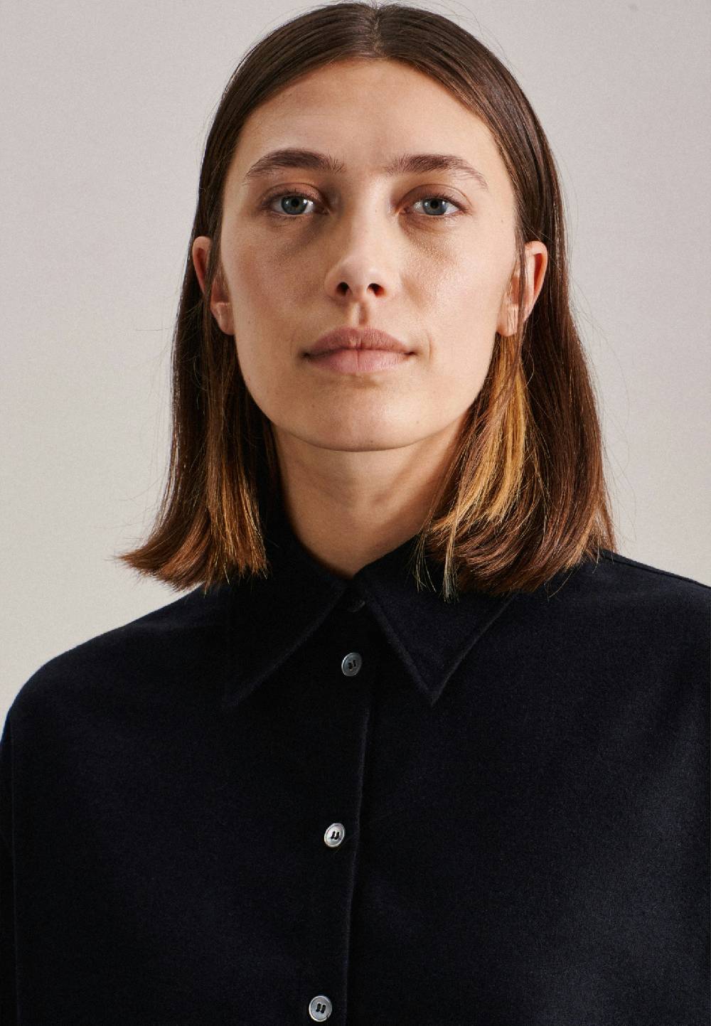 Seidensticker Flanell Longbluse