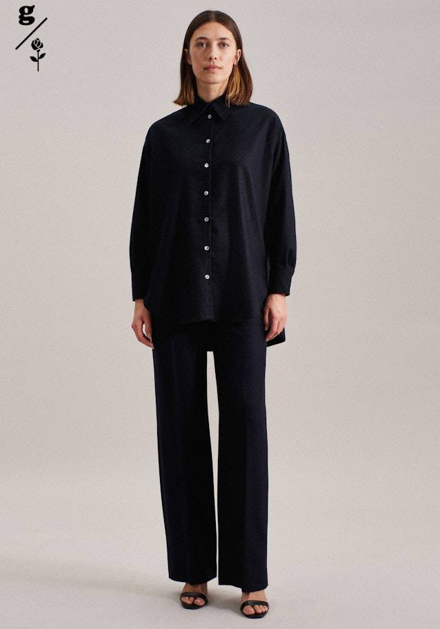 Seidensticker Flanell Longbluse