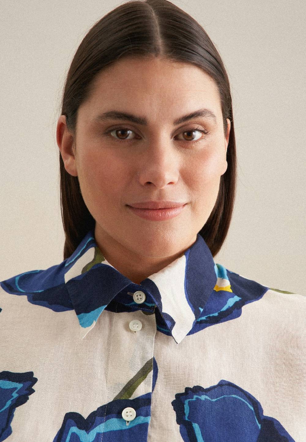 Seidensticker Kragen Hemdbluse Regular