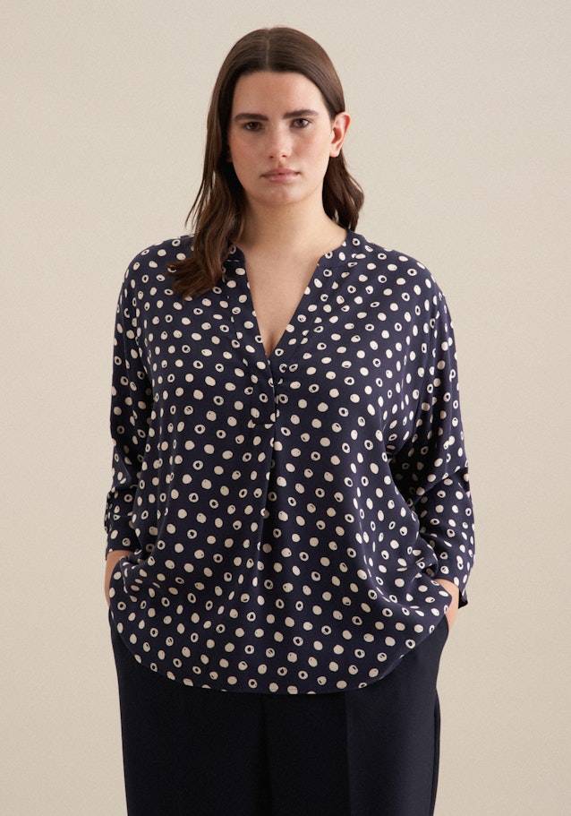 Seidensticker Kragen Stehkragenbluse Regular