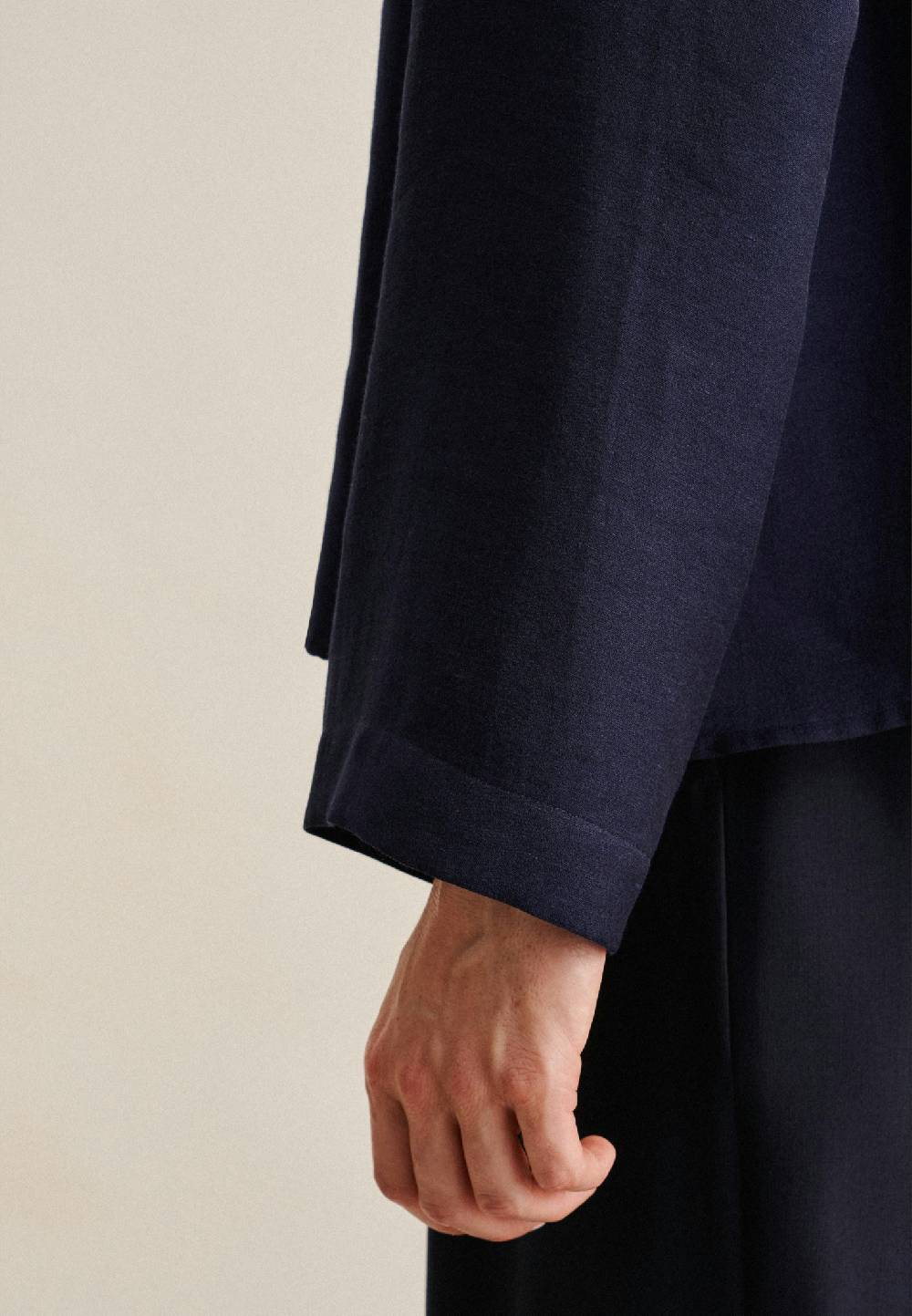 Seidensticker Krepp Hemdbluse