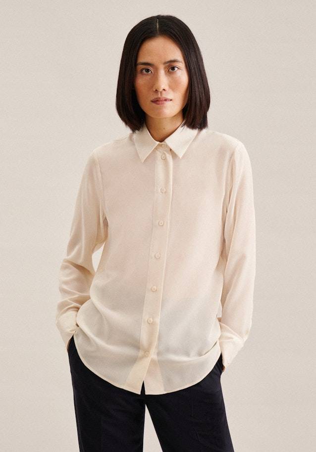 Seidensticker Krepp Hemdbluse